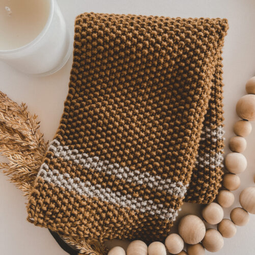 Cider Tea Towel - Knitting Pattern