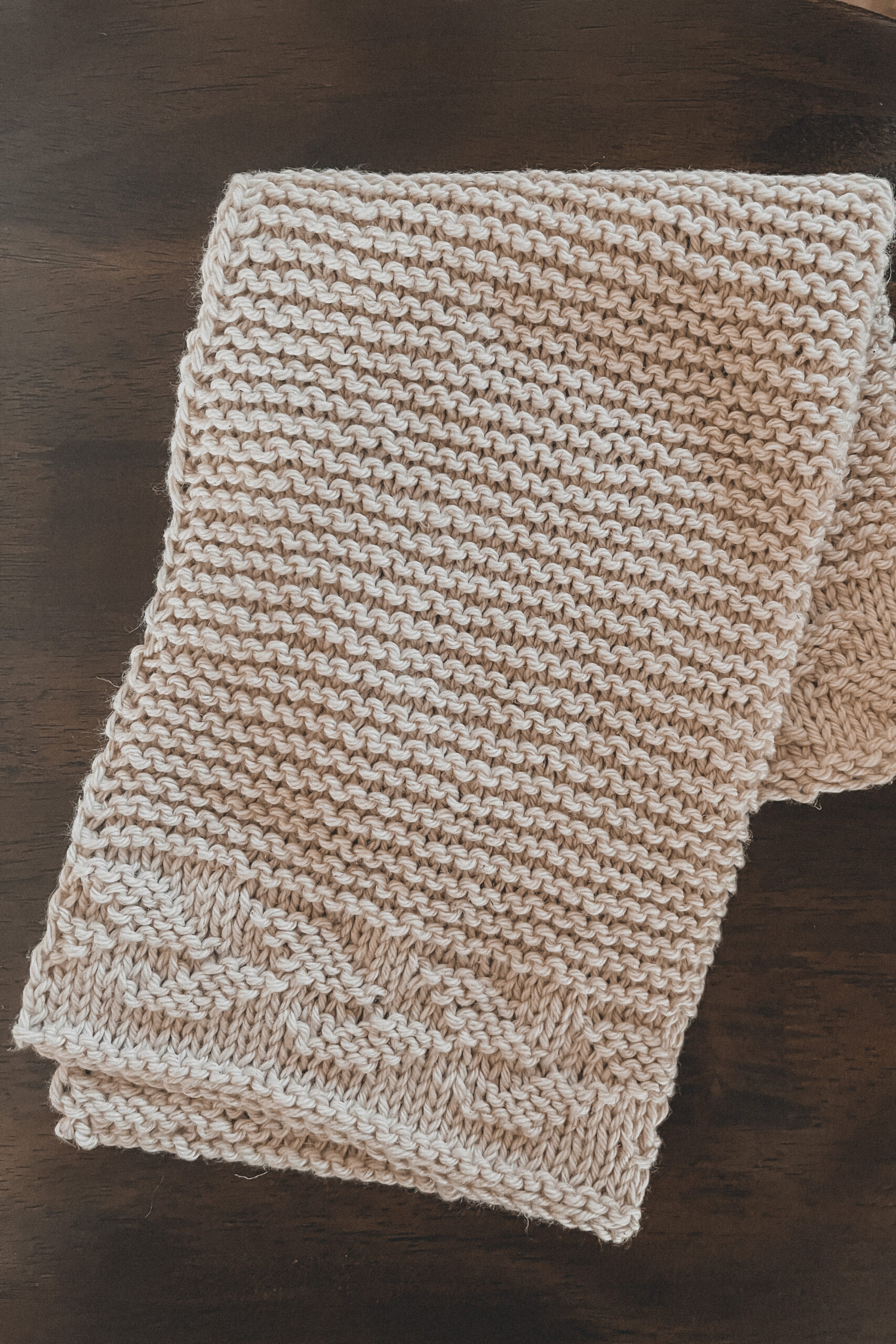 Wheat Tea Towel - Knitting Pattern